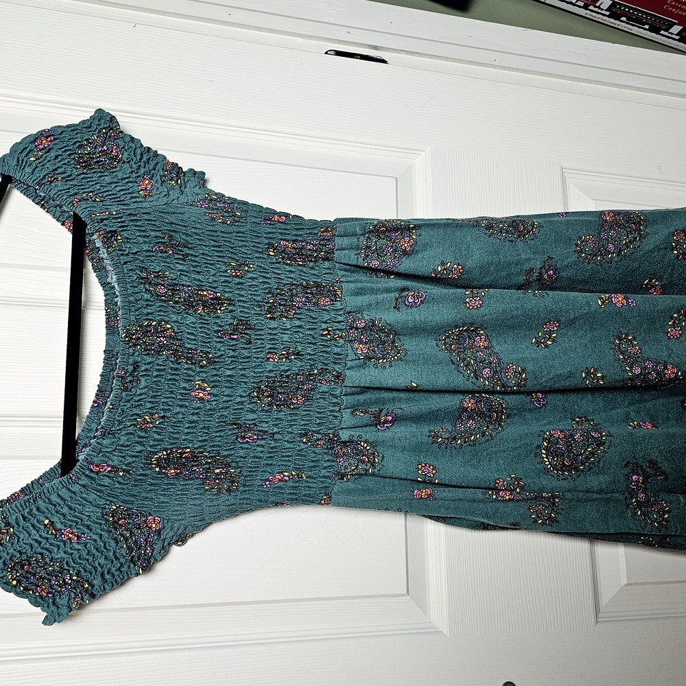 Floral Smocked Dress